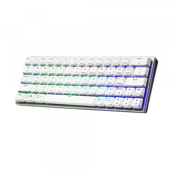 Cooler Master SK622 Silver White Hybrid Wireless Keyboard (Red Switch)